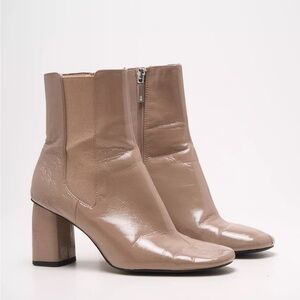 ZARA Tan Ankle Boots